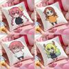 Miss Kobayashi's Dragon Maid Anime Cushion Cover Pattern Printed Pillowcase for Living Room Sofa Cushion Cover & Bedroom Decor