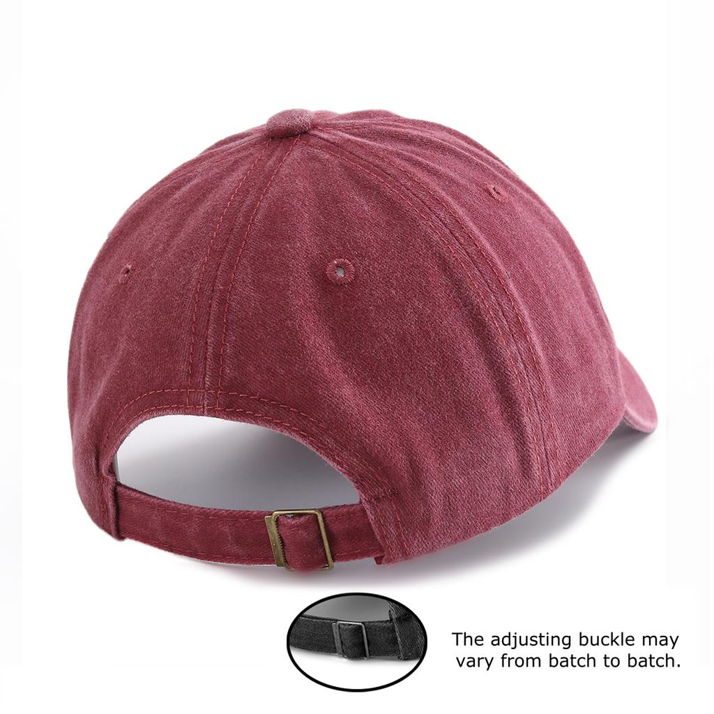 1pc I Love Pizza Print Washed Baseball Cap for Adults, Minimalist Retro Style Casual Soft Adjustable Dad Hat, Perfect As Gift