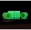 Car Motorcycle Mini Colorful Luminous Tire Valve Caps Glowing Valve Cover Car Tire Wheel Hub Styling Decoration Auto Accessories