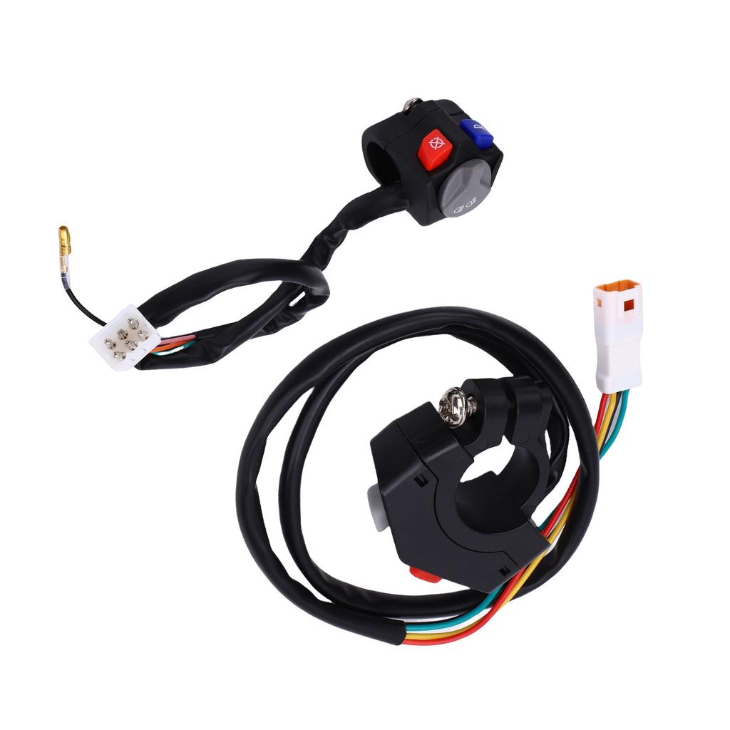 Motorcycle Headlight Horn Switch 7811-107-0000 Multifunctional Integrated Handlebar Grip Control Switch for 125 EXC 125 XC-W