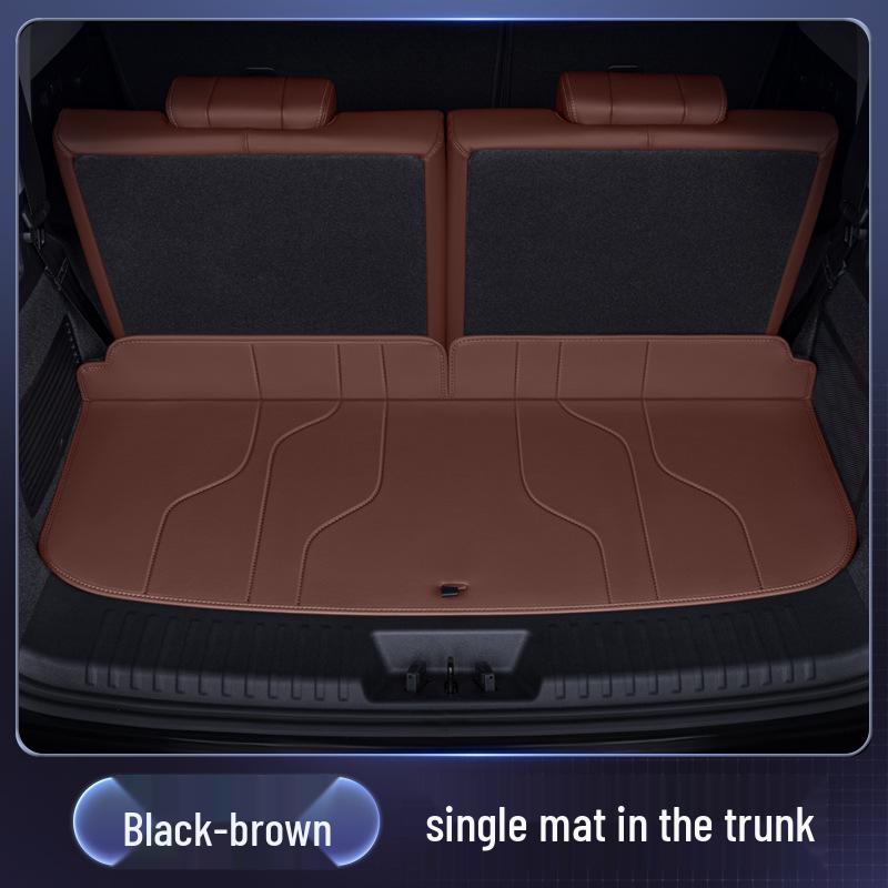 Exeed Lanyue 2026 Trunk Mat: Full Coverage Car Interior Decor for Six/Seven-Seater Models