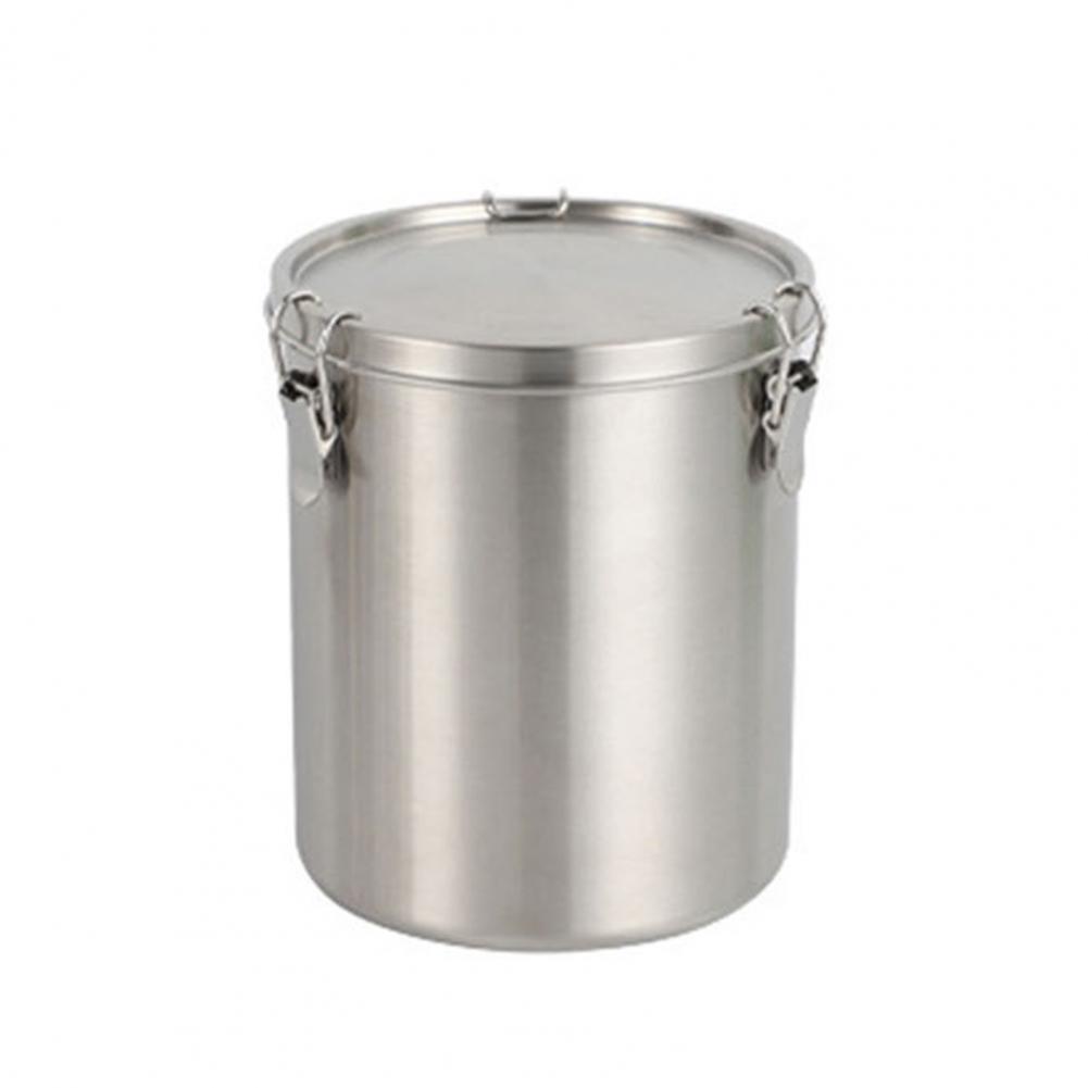 Food Preservation Container Durable Food Storage Jar Stainless Steel Airtight Food Storage Container for Pet Treats for Cereal
