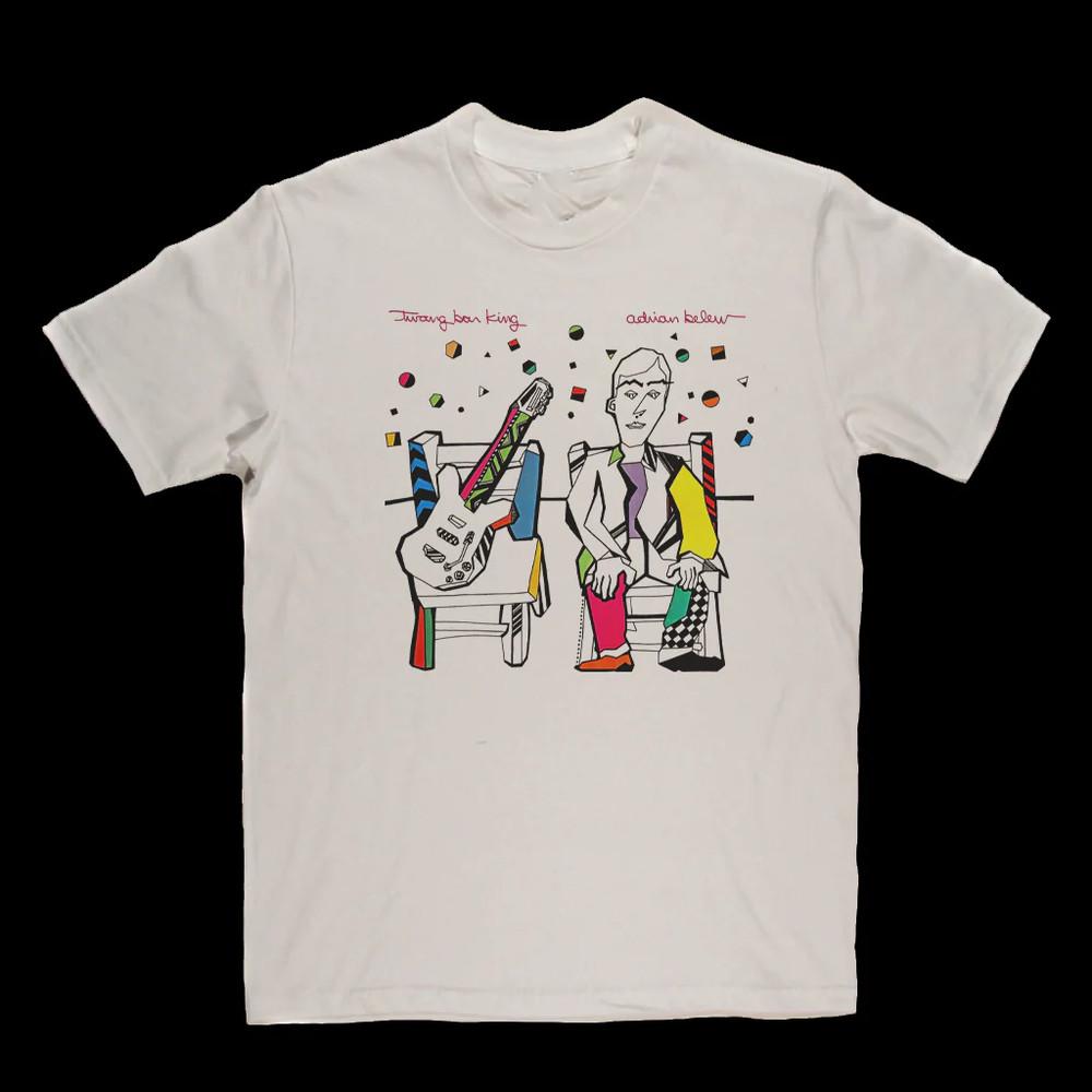 Vtg Adrian Belew Twang Bar King Cotton White T Shirt For Men All Size Unisex T-Shirt S