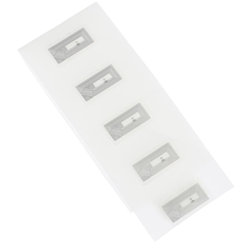 100 Stücke Nfc Chip Ntag213 Aufkleber Nass Inlay 2*1 cm 13,56 Mhz Rfid Ntag213 Label Tag