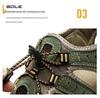 2023 Plus Size Men's Genuine Leather Closed-Toe Casual Outdoor Summer Sandals