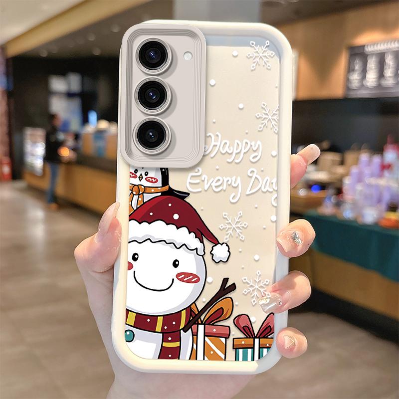 

Christmas Pattern Phone Case For Samsung Galaxy A35 A34 A33 A32 5G A31 A30 A24 A23 A22 A16 A12 A06 A03 M55 Soft Shockproof Cover Galaxy A33 5G