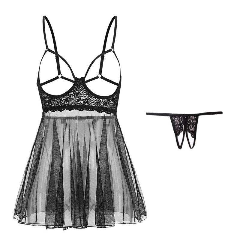 

Amazon Sexy Lingerie Open Oversize Women s Clothing Black Dress FM(Suggested 47.50 kg-57.50 kg)