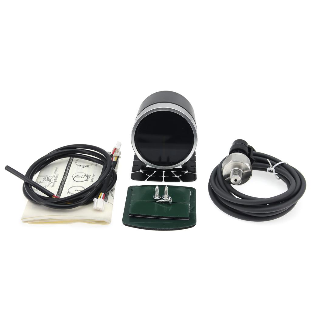 Universal Auto 12V 52mm 8 Color Racing Car Oil Pressure Water Oil Temp EGT Exhaust Temp Turbo Boost Tachometer Gauge Meter