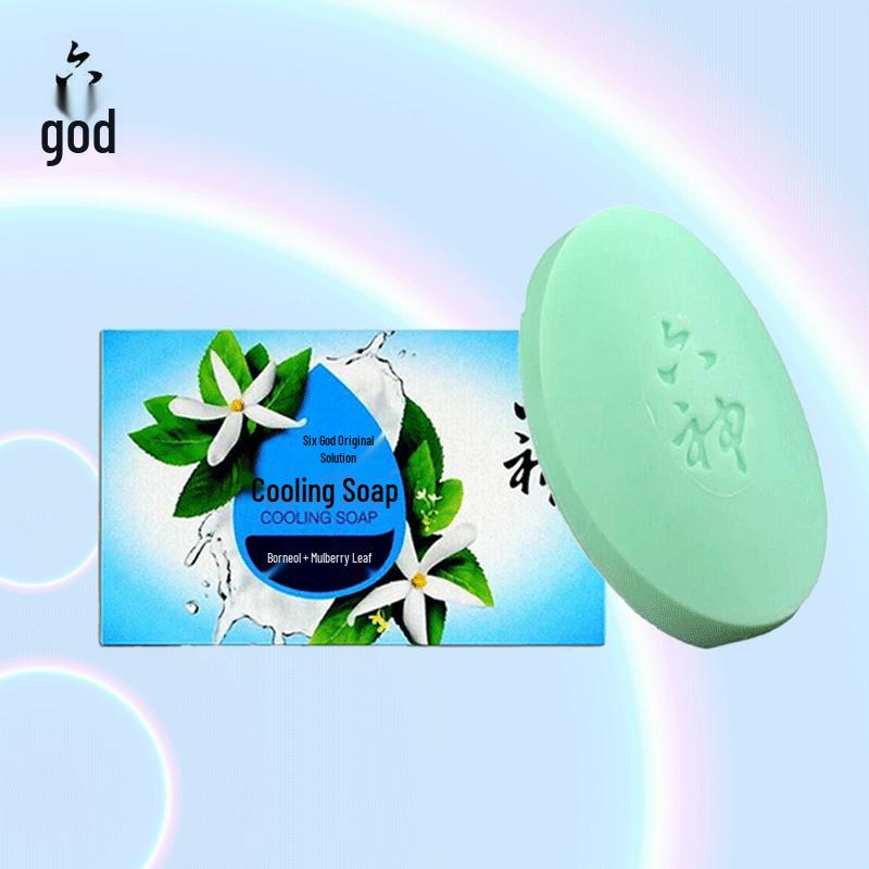 Liu Shen Cooling Soap with Borneol & Mulberry Leaf
