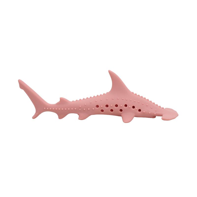 Catnip Silicone Fish Toy for Cats - Chewing, Teeth Cleaning Molar Toy
