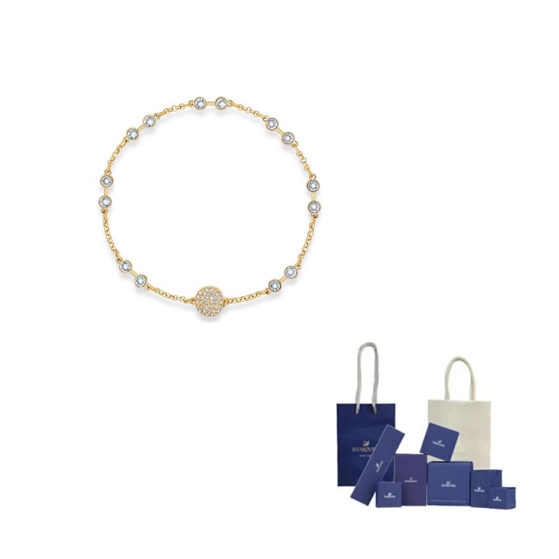 Swarovski Remix Collection Gold Plated Bracelets