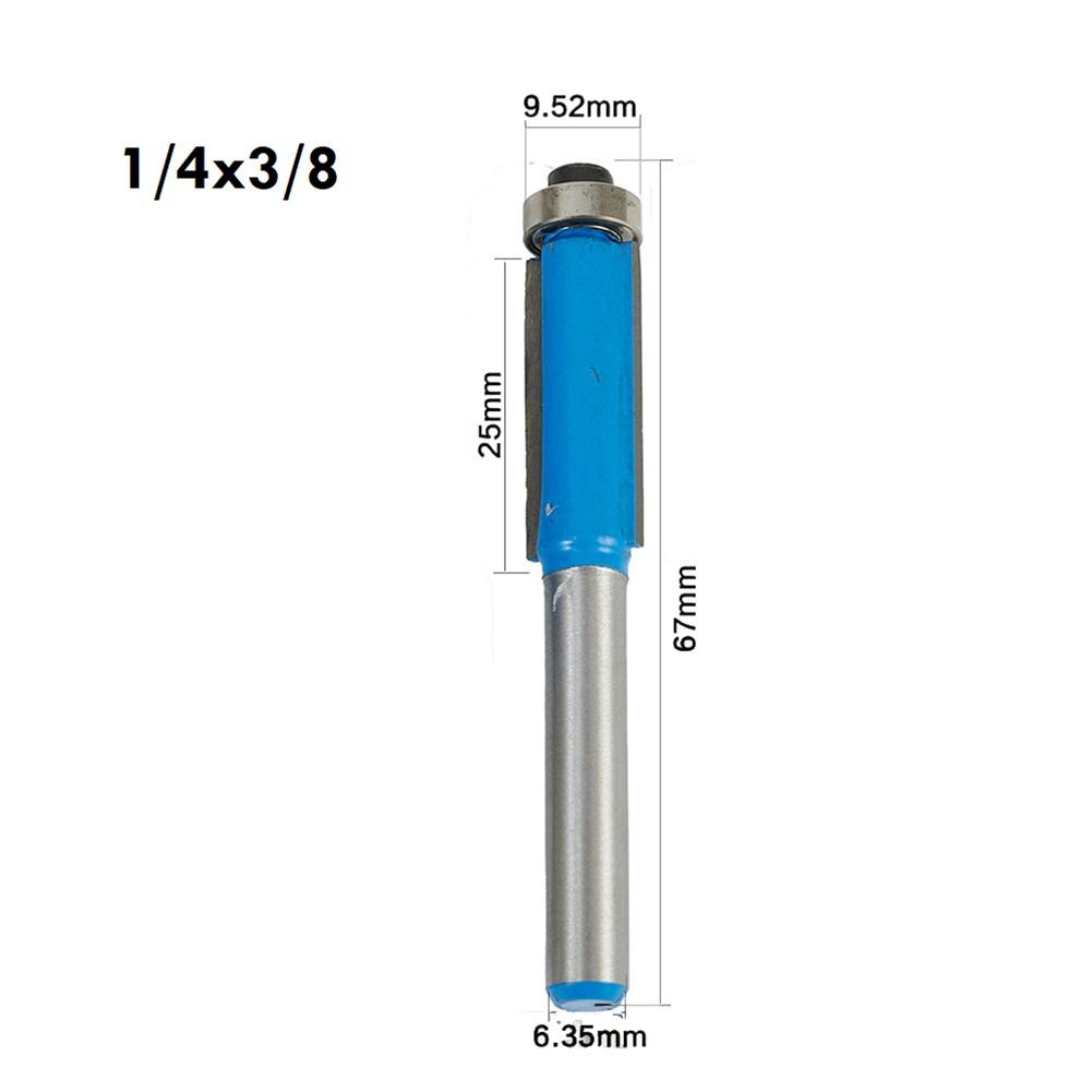Punta da fresa in acciaio legato Punta a filo con cuscinetto superiore Router Bit Accurata