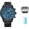 Citizen Ecology Drive Collection FF Light Powered Quartz Movement Stainless Steel Strap Watch CA4505-80L
