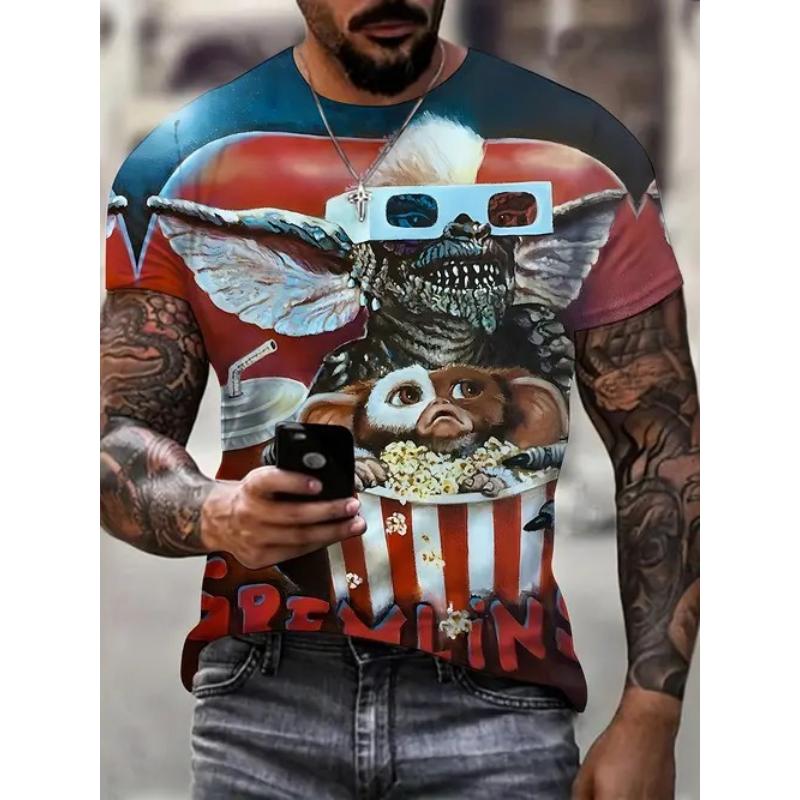 Casual Versatile Top Fashionable Simple Men's Short Sleeves T-Shirts Men’s