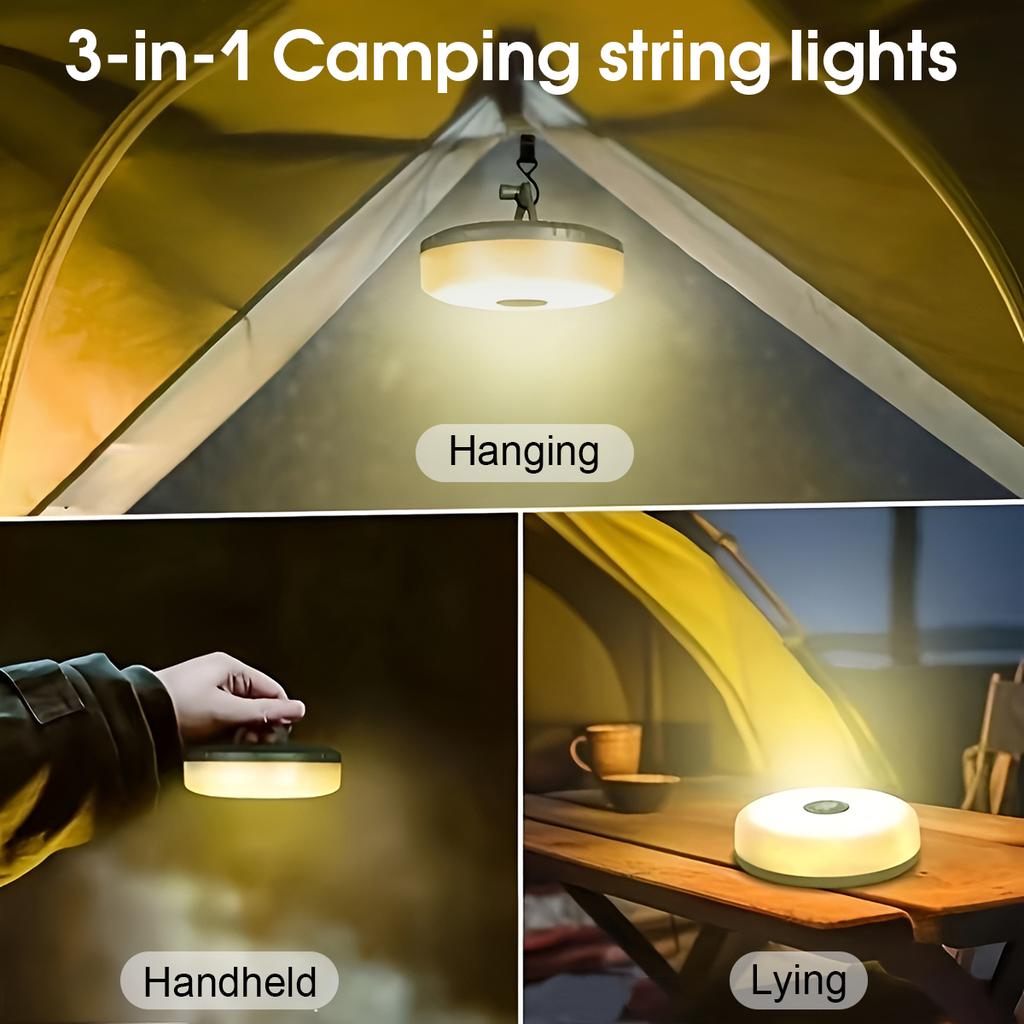 Waterproof Outdoor Light String Decorative Light Camping Light Starry Sky Outdoor Garden Colorful String Light