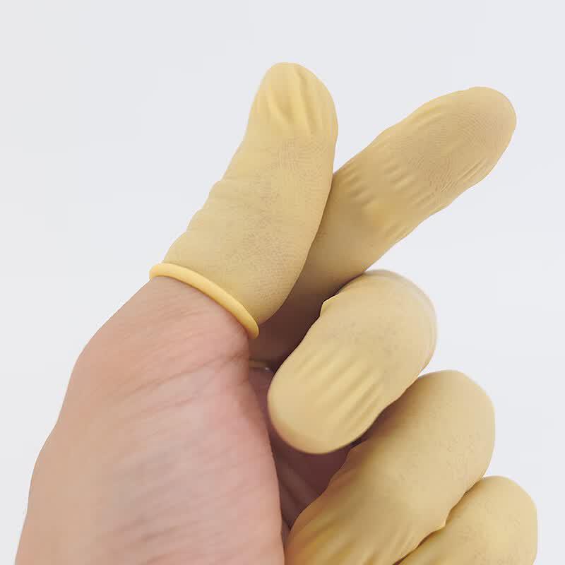 Haisidike Disposable Latex Finger Cots