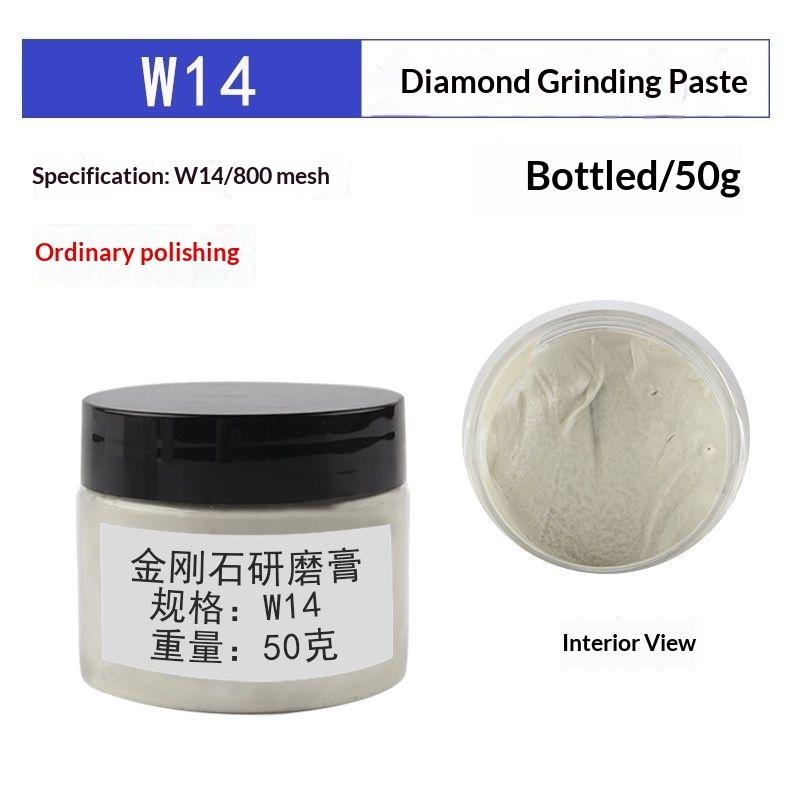 50G Diamond Paste Compound Mirror Polishing Lapping Syringes Glass Jade Jewelry Metal Buffing Abrasive Tools