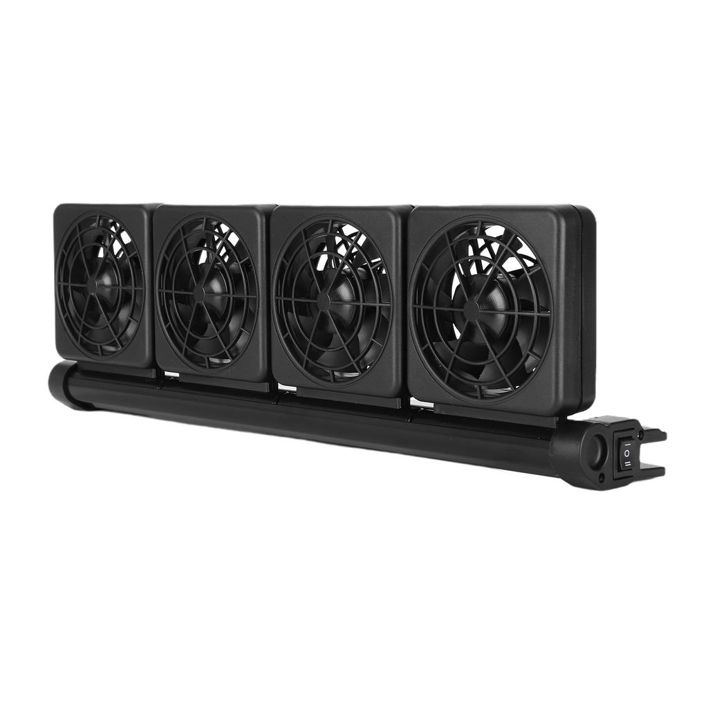 Chladicí ventilátor akvária snižuje teplotu vody a umožňuje nastavitelnou rychlost větru