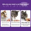 Liquid Snack Feeding Spoon for Pet Cats