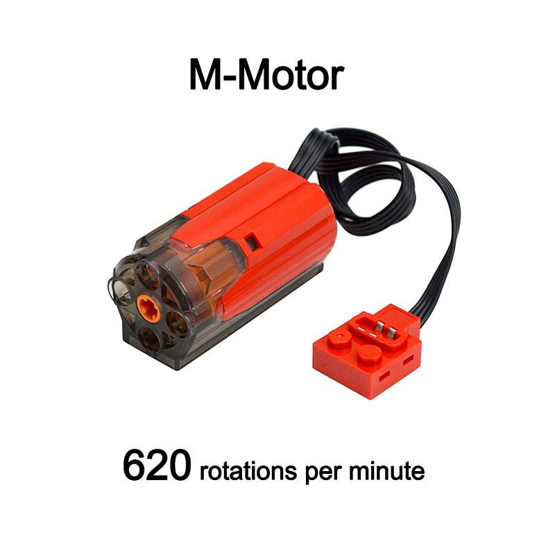MOC Technical Parts Motor PF Construction Block Leduo Power Function Mechanical Group Splicing X-XL-M-Servo Motors Blocks Playthings