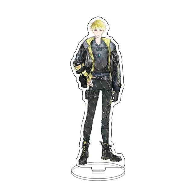Anime Luxiem VTuber Akrylový Stojan Shu Mysta Luca Ike Vox Postava Modelka Talíř Dekor Dekor Fanoušci Dárky Cosplay Hot Key Chains
