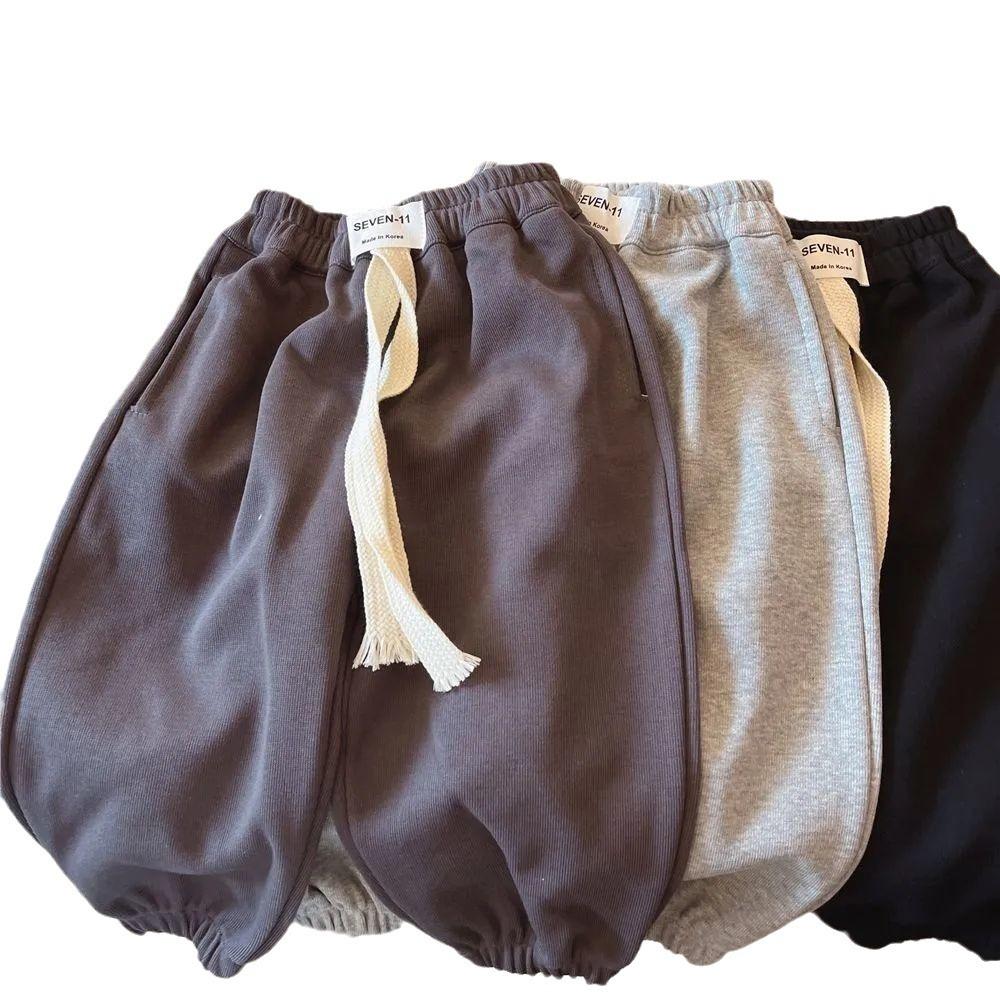 Autumn Winter Kids Boys Pants 1-8 Years Childrens Korean Loose Casual Boys Sports Pants Versatile Boys Jogger Pants