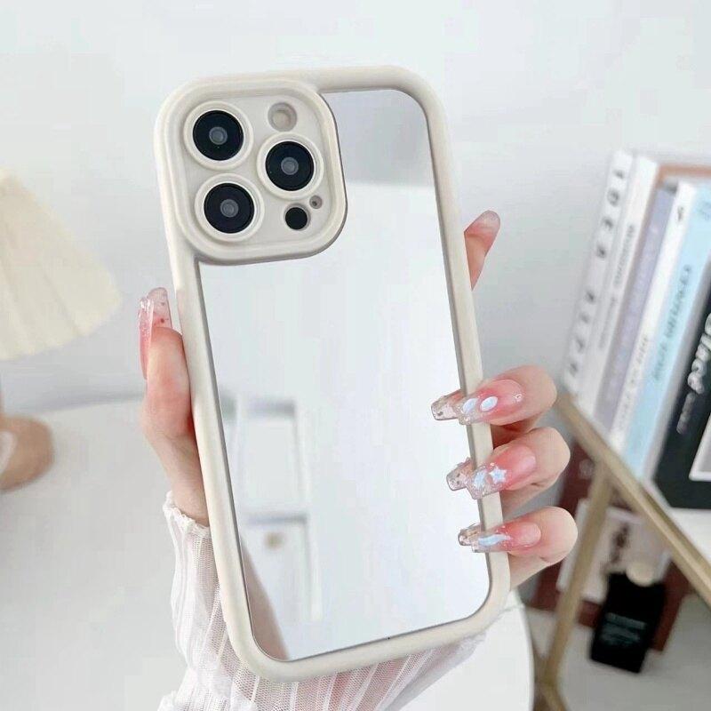 Make Up Mirror Bowknot Phone Case For Huawei Honor 600 Lite 400 Pro 5G 200 X9D X9B X9A X8A X8B X7A X7B X6A X8C X9 X8 Soft Cover