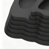 Anti-Slip Tortoise Food & Water Dish Shallow Reptile Bathing Pool with Ramp, Safe PVC Easy to Clean for Turtle Gecko Lizard Frog