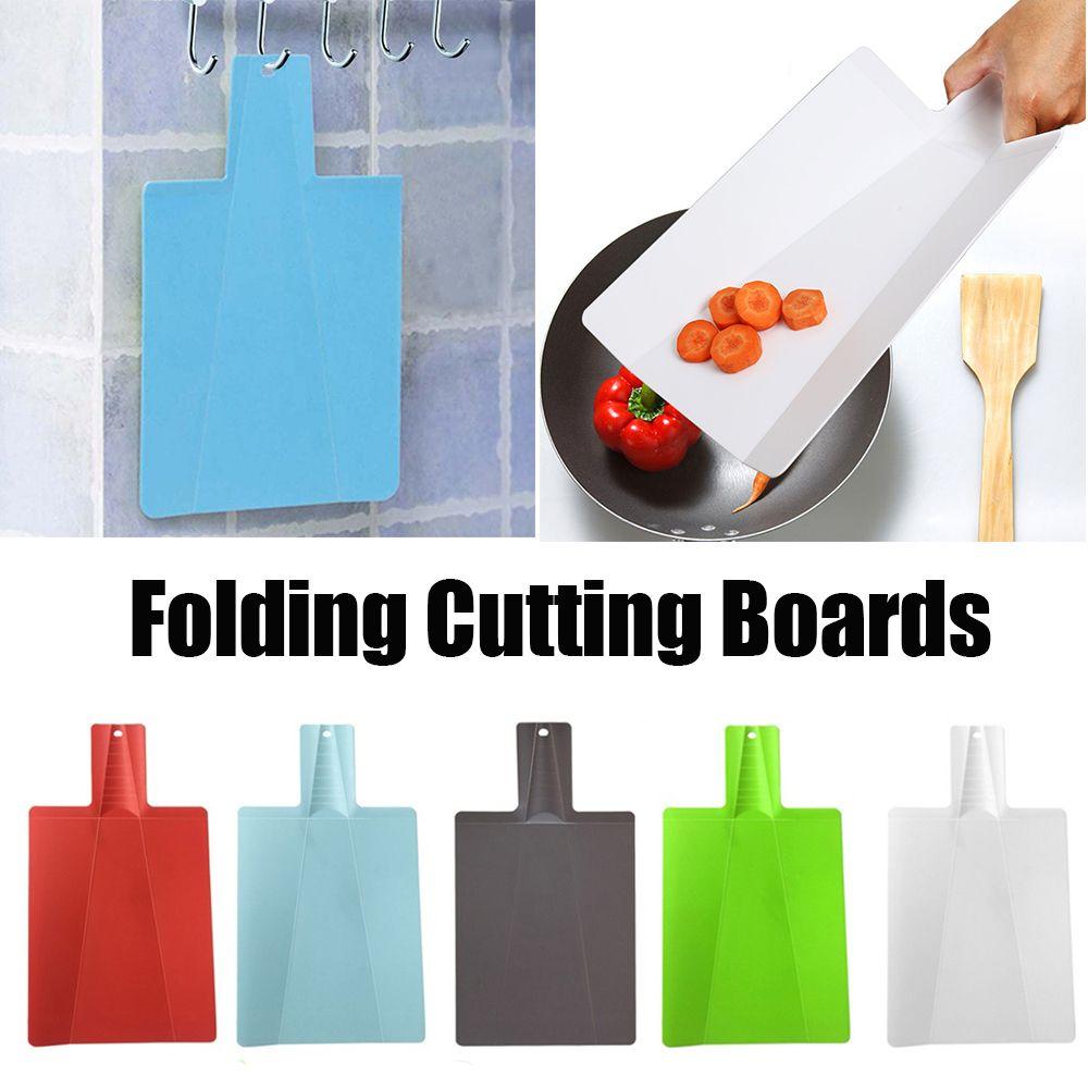 Eco-Friendly Skidproof Cooking Chopping Board Plastic Cutting Boards Folding Kitchens Tool