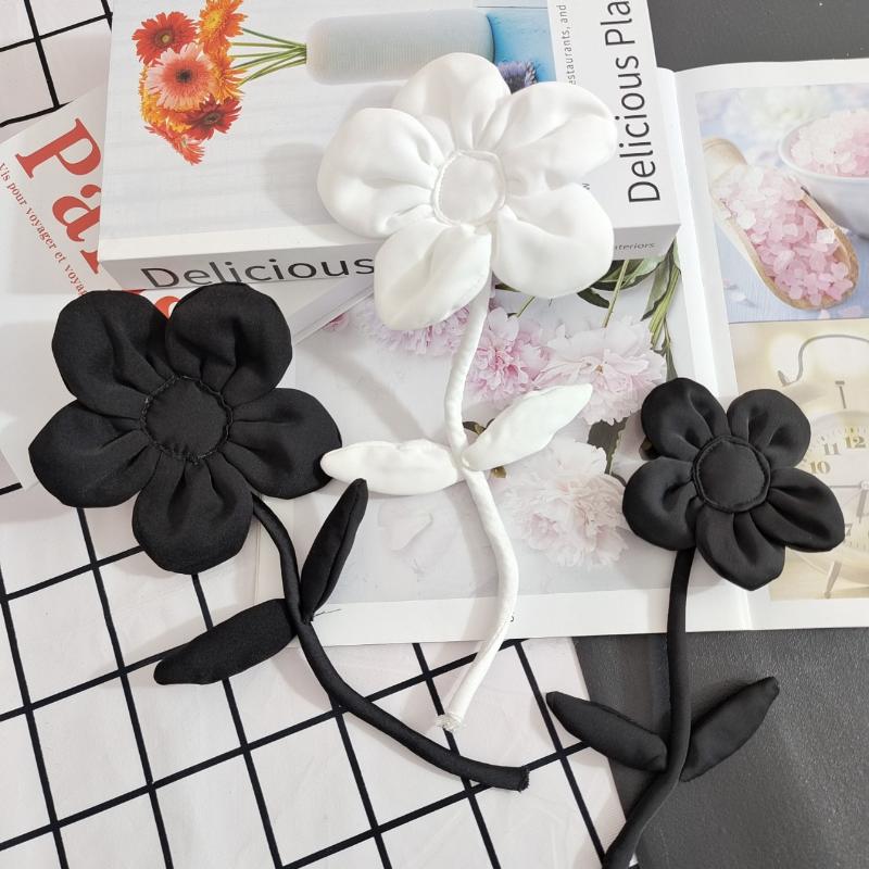Rose Flower Brooch Pins Elegant Big Flower Brooches Party Ornaments Gifts For Women Girls