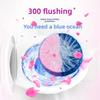 5/10/20Pcs 2 Color Pink & Blue Flush Toilet Bowl Cleaner Tablets Household Condense Cleaner Remove Stain Odor Toilet Blocks Deodorant