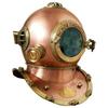 Bronze Mark V US Navy Diving Helmet Replica Deep Sea Diver Helmet Nautical Home Office Decor Unisex Maritime Gift