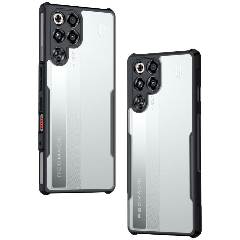 Nubia Red Magic 11 Pro Case Airbag Shockproof Magnetic Silicone Transparent Full-Cover Lightweight Simple Lens Protection Cover