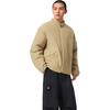 Li Ning Sports Trend Series Windproof Water-Repellent Loose Stand-Collar Cotton Jacket Men Jacket AJMV205-4