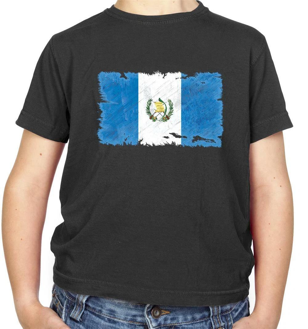 Guatemala Flag Kids T-Shirt - City - America - Country - Travel - Mexico - Gift 100