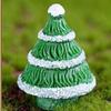 Christmas Micro-landscape Accessories Christmas Tree Ornaments of Various Sizes Resin Handicraftsand Cute Home Decorations