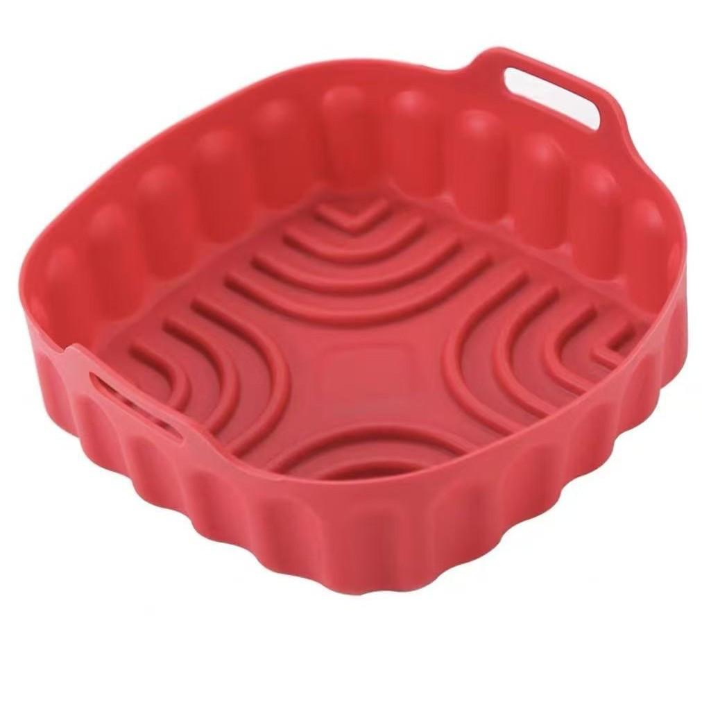 Square Silicone Air Fryer & Microwave Baking Tray
