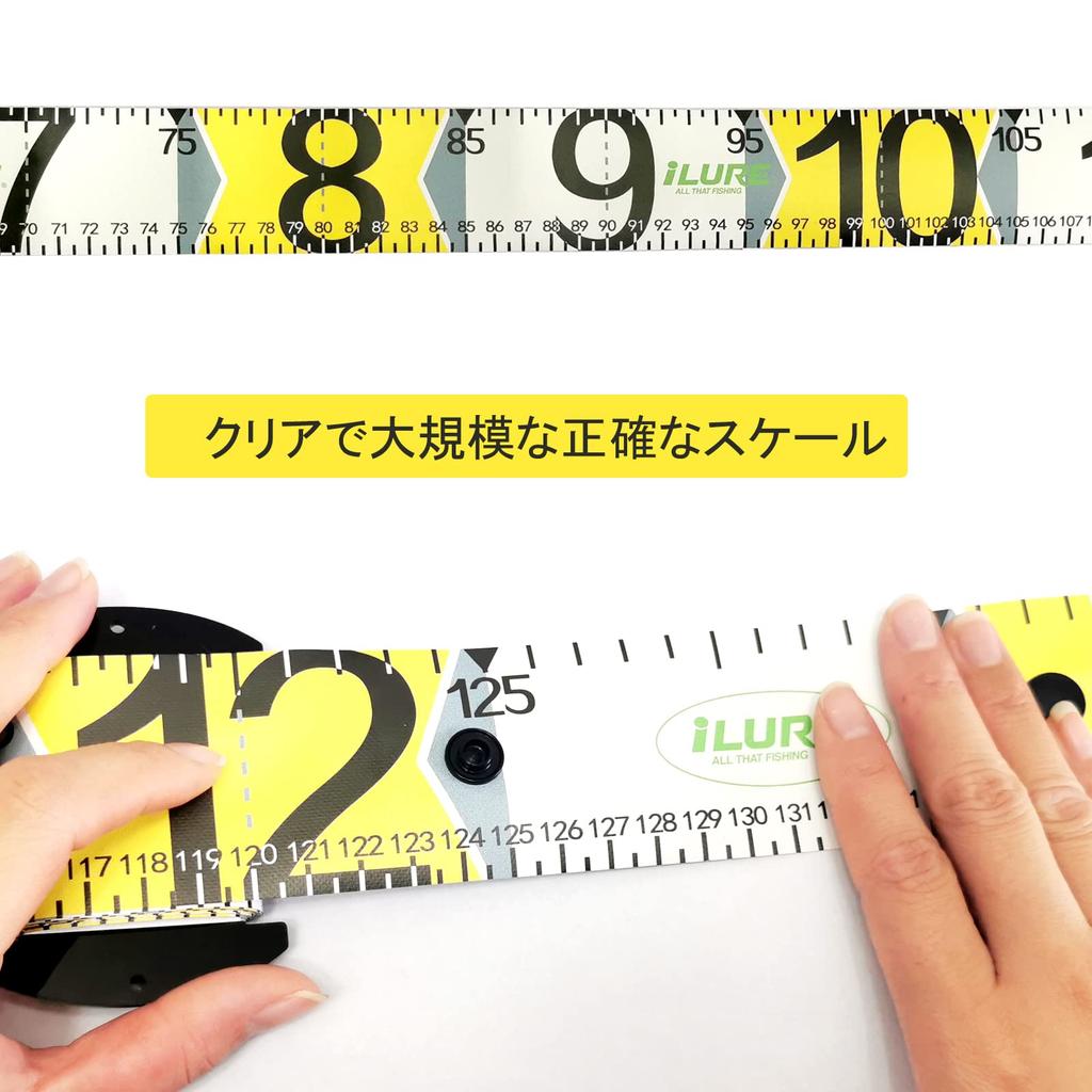 Fishing Measure 135cm Fish Ruler Fish Measuring Ruler Fish Measuring Tape Lightweight Compact Waterproof UV Protection D.B.J Wear-resistant