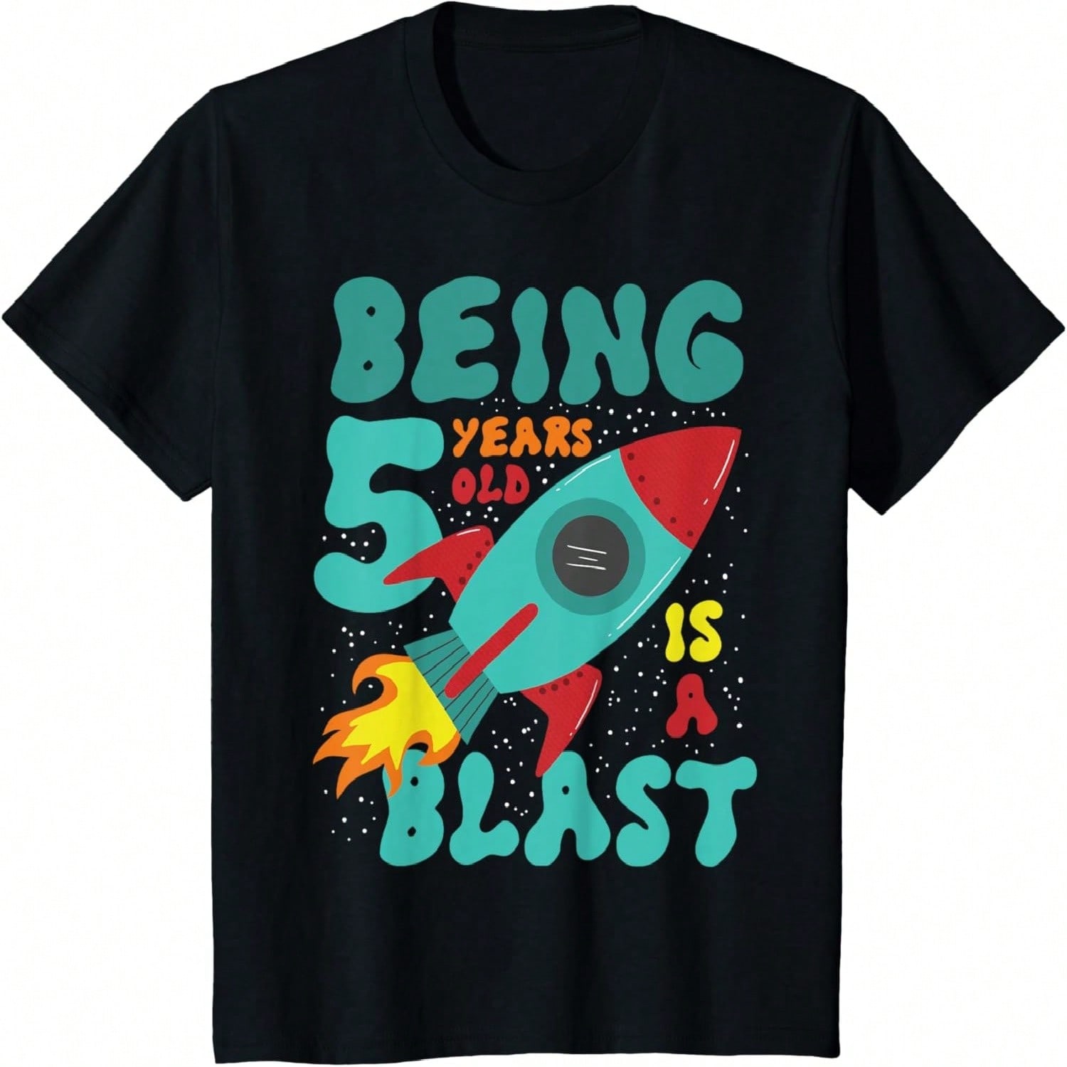 Kids Alien Dinosaur Funny UFO Space Toddler Boys Kids T-Shirt S разноцветный