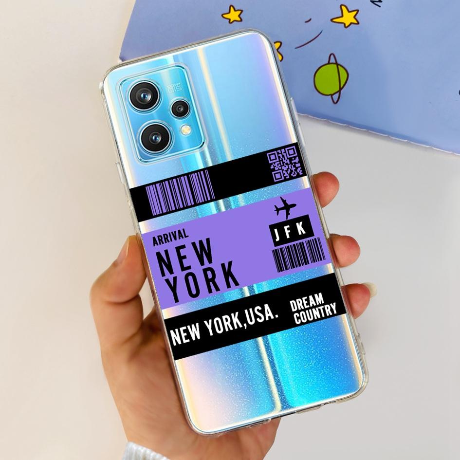 

For Realme 9 Pro Case Realme 9 Pro Plus Cover Fashion Flower Silicone Soft TPU Bumper Phone Cases For Realme9 RMX3521 9Pro Coque Realme 9 RMX3521