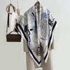 111 mulberry silk square scarf women's 111CM heavy silk shawl Hangzhou silk high-end versatile mother silk scarf