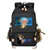 Zaino elegante di grande capacità a tema One Piece per studenti. 7529