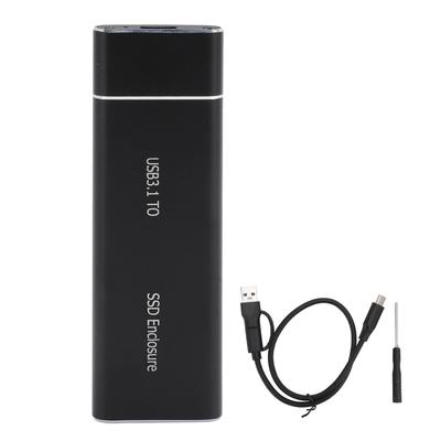 M.2 SSD Enclosure Support NVME NGFF SATA USB 3.1 Type C External Solid State Enclosure Adapter for