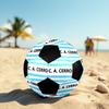 SIZE 5 Cerro Porteño Soccer Ball Colorful All Ages Machine Stitched PVC Competition Ready Durable High-Bounce