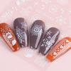 Christmas Nail Stickers 3D Xmas Design Self-adhesive Nail Decals Nail DIY Decor