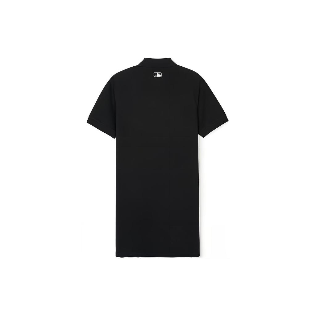 New MLB New York Yankees Short Sleeved Dress Women's Black 3FOPB0543-50BKS