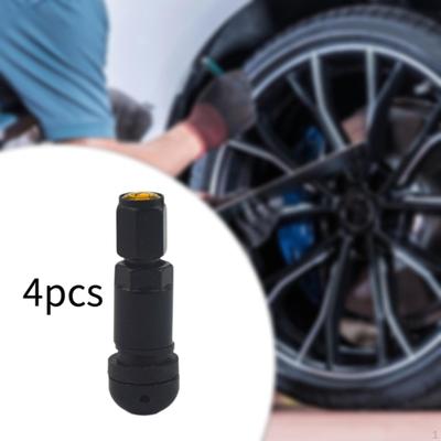 4 Pack Tire Valve Stem Cap for Tubeless Applications Replacement Parts