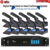 Huidu YX-X8 Professional Wired Conference Microphone System with Video Tracking (CN Version)