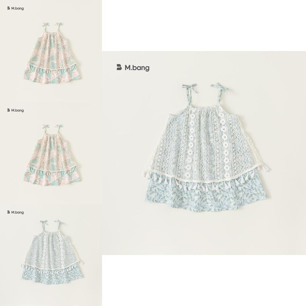 French Vintage Girl Dress With Lace Patchwork For Kids Summer Party Wear