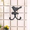 Cast Iron Bird Wall Hook Courtyard Hanger Garden Double Hooks for